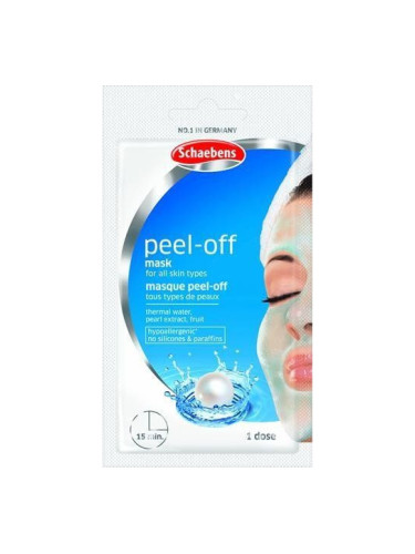 SCHAEBENS Peel-Off Mask  Маска за лице дамски 15ml