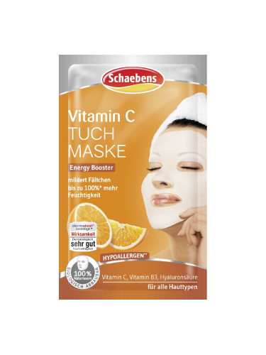 SCHAEBENS Vitamin C Sheet Mask  Маска за лице дамски  