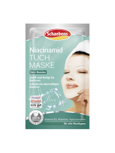 SCHAEBENS Niacinamide Sheet Mask  Маска за лице дамски  