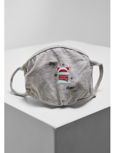 Сива маска за лице с комин