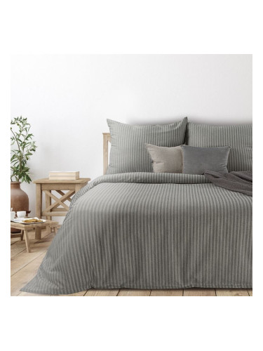 Eurofirany Unisex's Bed Linen 404882 Steel/Grey