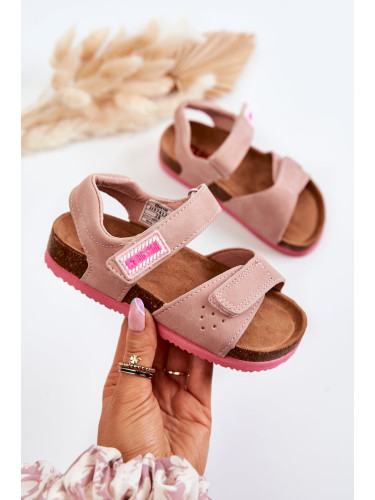 Children's comfortable sandals Big Star - pink