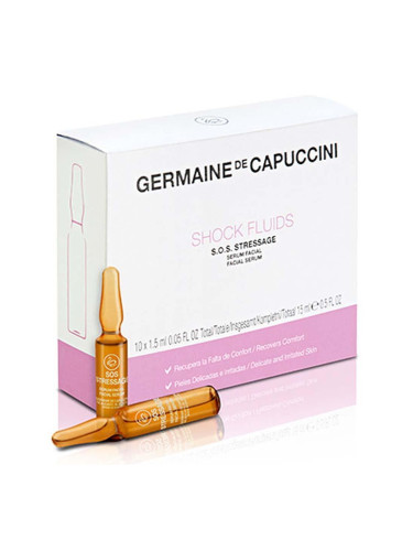 Серум за лице за чувствителна и реактивна кожа Germaine De Capuccini SOS Stressage Facial Serum
