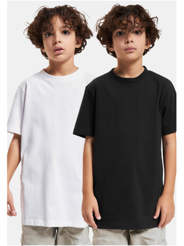Boys Basic Tee 2-Pack white/black