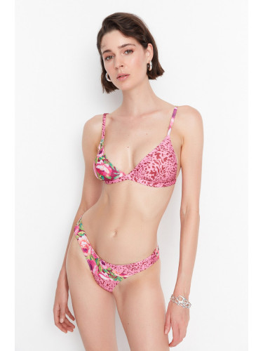 Дамско долнище на бански  Trendyol Floral patterned