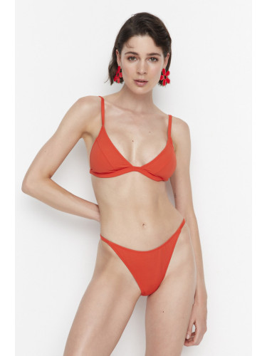 Trendyol Red Low Waist Bikini Bottoms