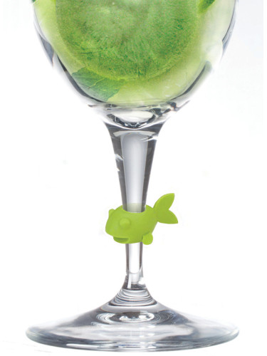 Сет маркери за чаши Vin Bouquet FISHES - 8 бр..