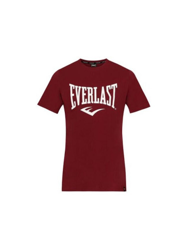 Everlast RUSSEL Мъжка тениска, винен, размер