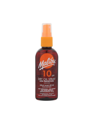 Malibu Dry Oil Spray SPF10 Слънцезащитна козметика за тяло 100 ml