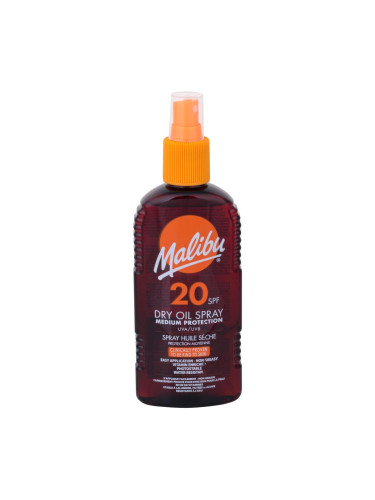 Malibu Dry Oil Spray SPF20 Слънцезащитна козметика за тяло 200 ml
