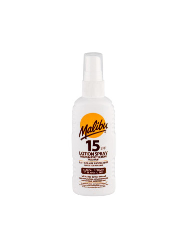 Malibu Lotion Spray SPF15 Слънцезащитна козметика за тяло 100 ml