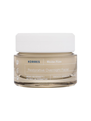 Korres White Pine Restorative Overnight Facial Cream Нощен крем за лице за жени 40 ml