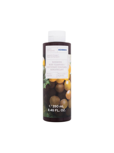 Korres Santorini Grape Renewing Body Cleanser Душ гел за жени 250 ml
