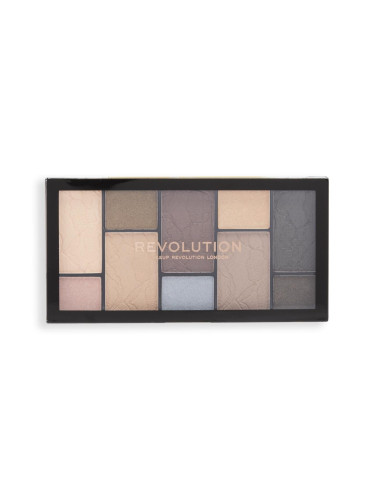 Makeup Revolution London Reloaded Dimension Eyeshadow Palette Сенки за очи за жени 24,5 гр Нюанс Impulse Smoked