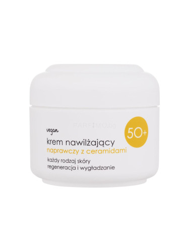 Ziaja 50+ Moisturizing Cream With Ceramides Дневен крем за лице за жени 50 ml