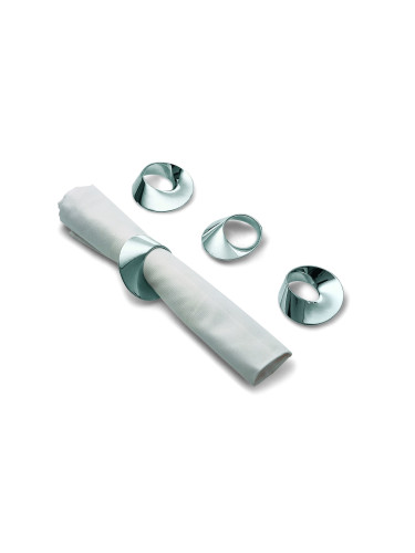 Пръстени за салфетки PHILIPPI SWIRL - 4 бр.