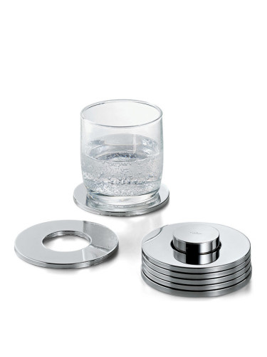 Метални подложки за чаши PHILIPPI RINGS от 7 части