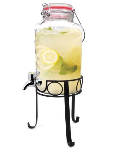 Буркан-диспенсър Vin Bouquet с кранче и стойка - 3 л