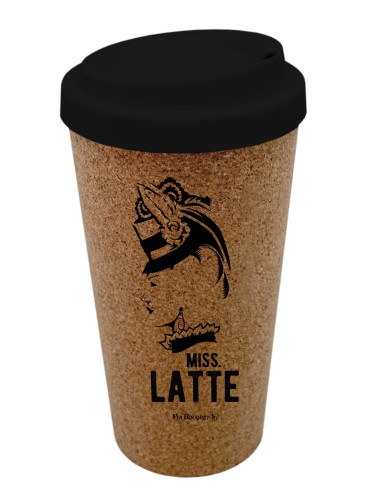 Двустенна термочаша Nerthus CORK - 500 мл