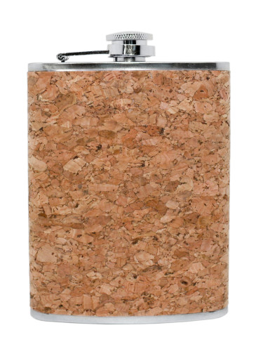 Бутилка за алкохол Vin Bouquet с коркова облицовка и фунийка