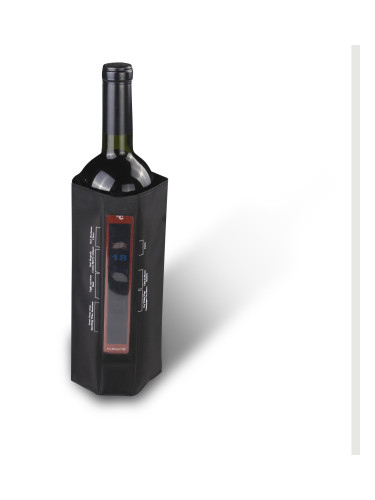 Охладител за бутилки Vin Bouquet с подвижен лентов термометър