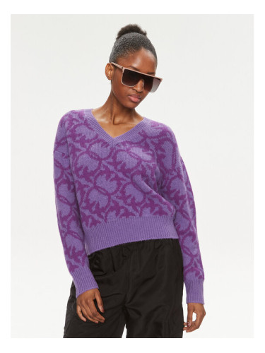 Pinko Пуловер Ovino 101575 A11F Виолетов Regular Fit