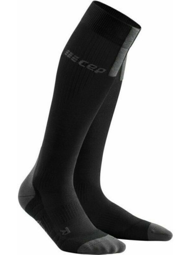 CEP WP40VX Compression Knee High Socks 3.0 Black/Dark Grey II Чорапи за бягане