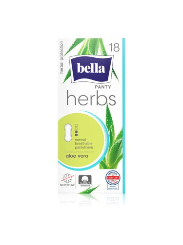 BELLA Herbs Aloe Vera дамски превръзки без парфюм 18 бр.