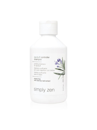 Simply Zen Dandruff Controller Shampoo почистващ шампоан против пърхот 250 мл.