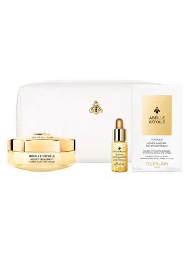 GUERLAIN Abeille Royale Honey Treatment Day Cream Age-Defying Programme комплект за грижа за лице