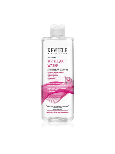 Revuele Micellar Water Soothing успокояваща мицеларна вода 400 мл.