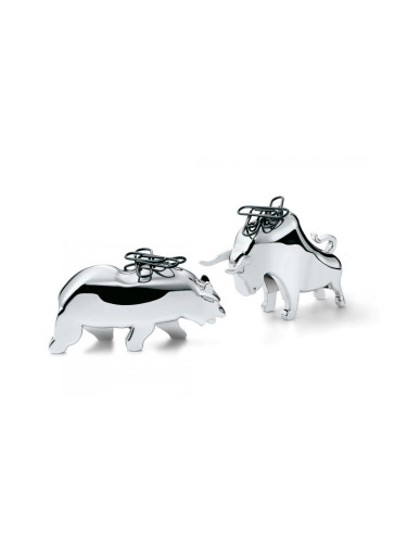 Комплект магнитни поставки за кламери PHILIPPI BULL & BEAR