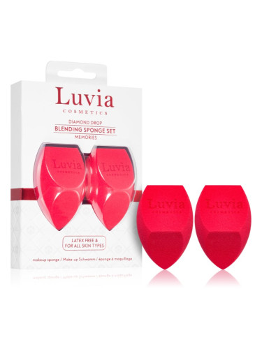 Luvia Cosmetics Diamond Drop Memories Blending Sponge Set гъба за фон дьо тен