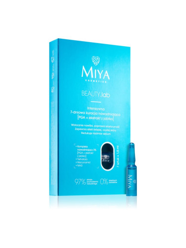 MIYA Cosmetics BEAUTY.lab Интензивна грижа с хидратиращ ефект 7x1,5 мл.