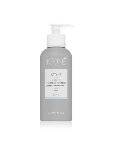 Keune Style Volume Thickening Cream стилизиращ крем за топлинно третиране на косата 200 мл.