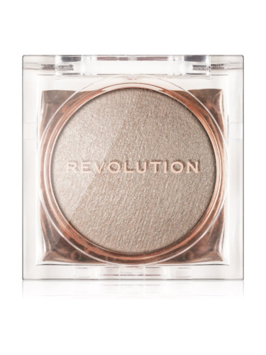 Makeup Revolution Beam Bright компактна озаряваща пудра цвят Diamond Glow 2,45 гр.