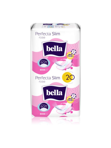 BELLA Perfecta Slim Rose санитарни кърпи 20 бр.