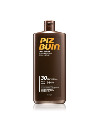 Piz Buin Allergy лосион за загар за чувствителна кожа SPF 30 400 мл.
