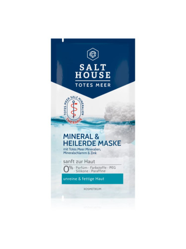 Salt House Dead Sea Mineral Face Mask маска за лице 2x7 мл.