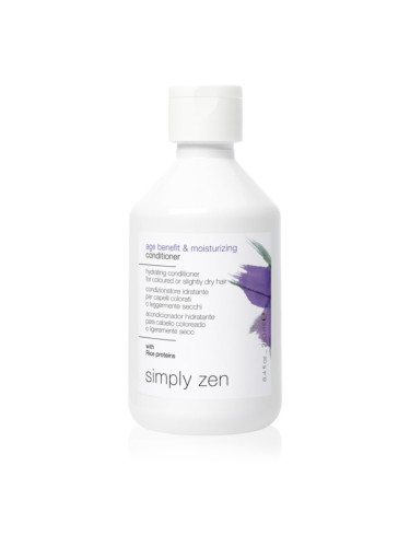 Simply Zen Age Benefit & Moisturizing хидратиращ балсам за боядисана коса 250 мл.