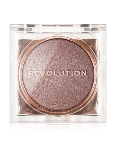 Makeup Revolution Beam Bright компактна озаряваща пудра цвят Rose Lustre 2,45 гр.