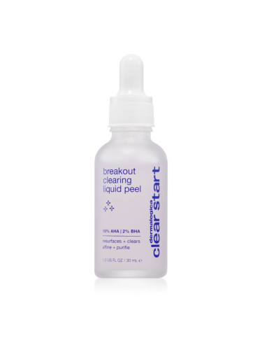 Dermalogica Clear Start Breakout Clearing химически пилинг за кожа с хиперпигментация 30 мл.