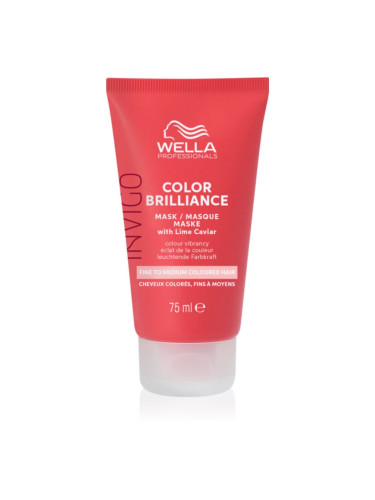 Wella Professionals Invigo Color Brilliance хидратираща маска за фина коса 75 мл.