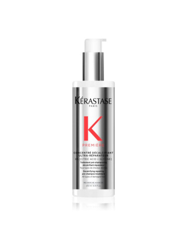 Kérastase Première Concentré Décalcifiant Ultra-Réparateur грижа за използване преди нанасянето на шампоан за увредена коса 250 мл.