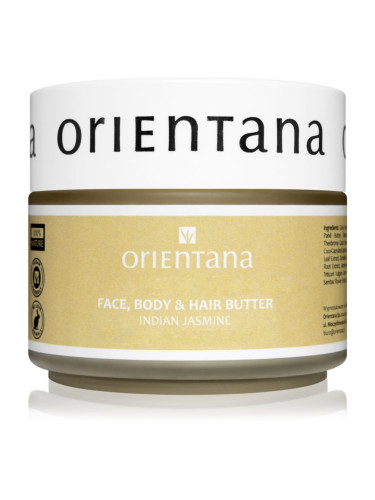 Orientana Indian Jasmine дълбоко подхранващо масло за лице, тяло и коса 100 гр.
