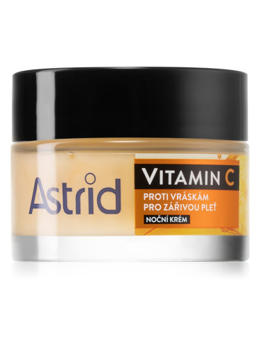 Astrid Vitamin C нощен крем с омладяващ ефект за сияен вид на кожата 50 мл.