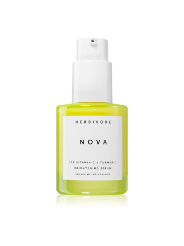 Herbivore Nova 15% Vitamin C + Turmeric озаряващ серум 30 мл.