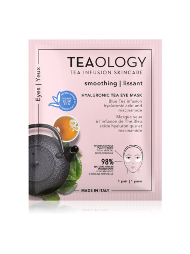 Teaology Face Mask Hyaluronic Eye Mask хиалуронови хидратиращи компреси за околоочната зона 5 мл.