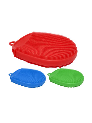 Силиконова ръкавица-четка Nerthus - различни цветове