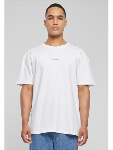 White T-shirt Love Heavy Oversized